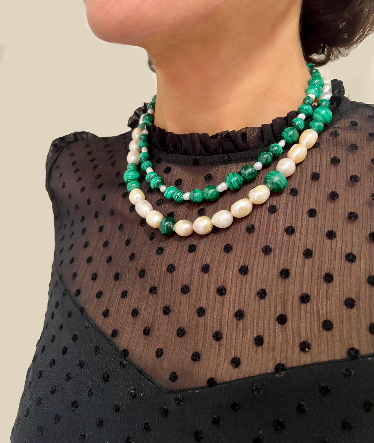 Pointe-Noire with a Twist Necklace